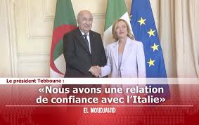 tebboune meloni