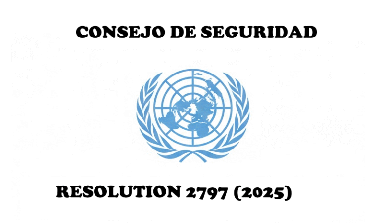 RESOLUCION 2797 SP