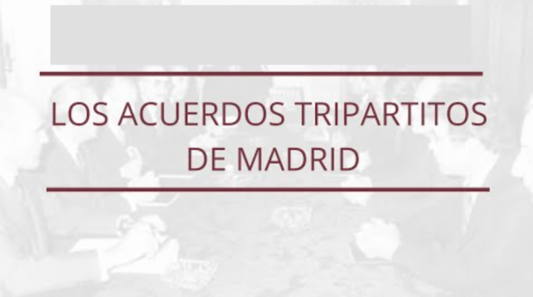 acuerdos tripartitos madrid