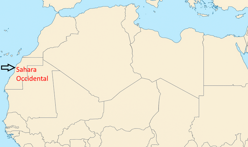 carte afriqu du nord