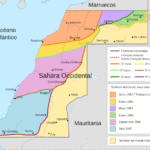 carte du sahara murs