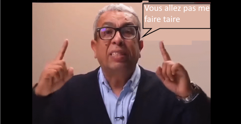 mahdaoui me faire taire