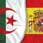 espagne algérie flags