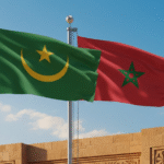 mauritanie maroc flags