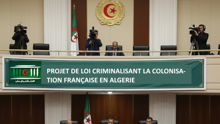 projet loi criminalisant