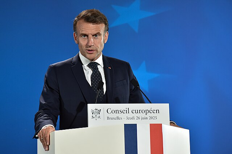 macron au conseil europeen