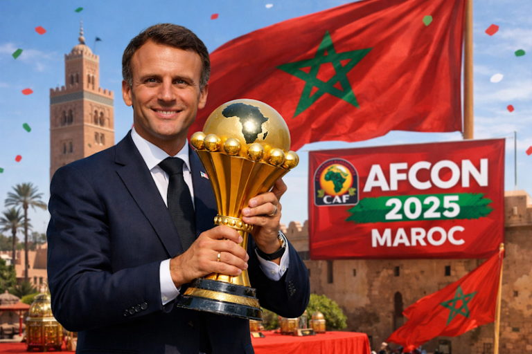 macron maroc can 2025