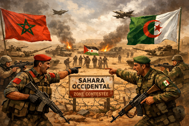 maroc algerie sahara