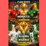maroc-cameorun algerie-nigeria