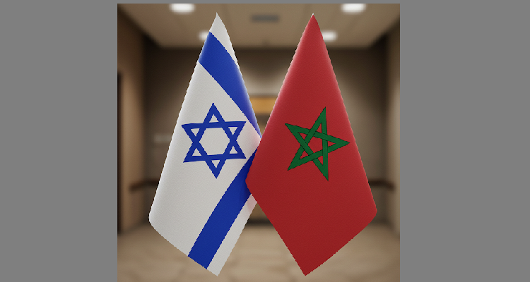 maroc israel flags