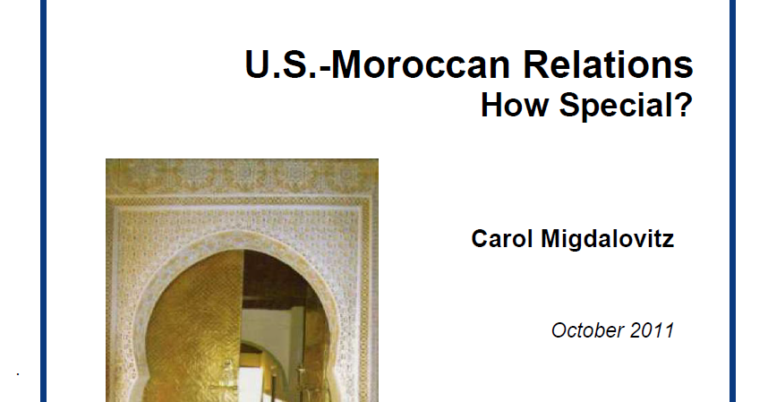 us morocco relations how special