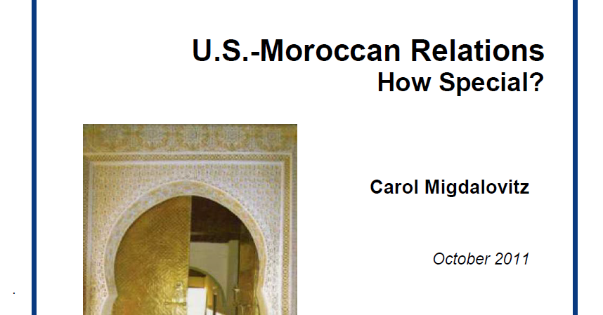 us morocco relations how special