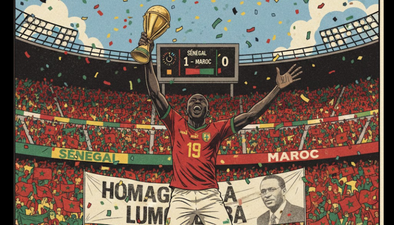 victoire senegal contre le maroc lumumba