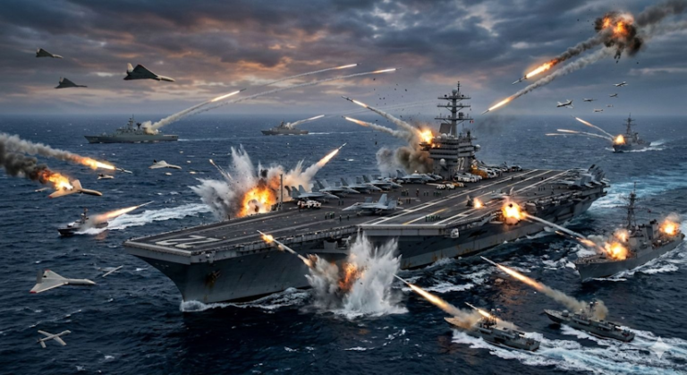 US carrier strike