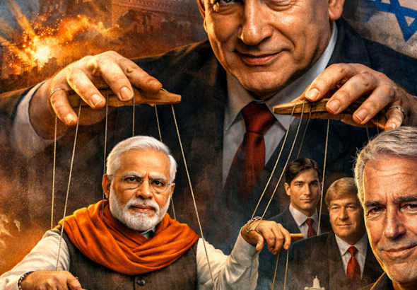 netanyahu Modi pantin