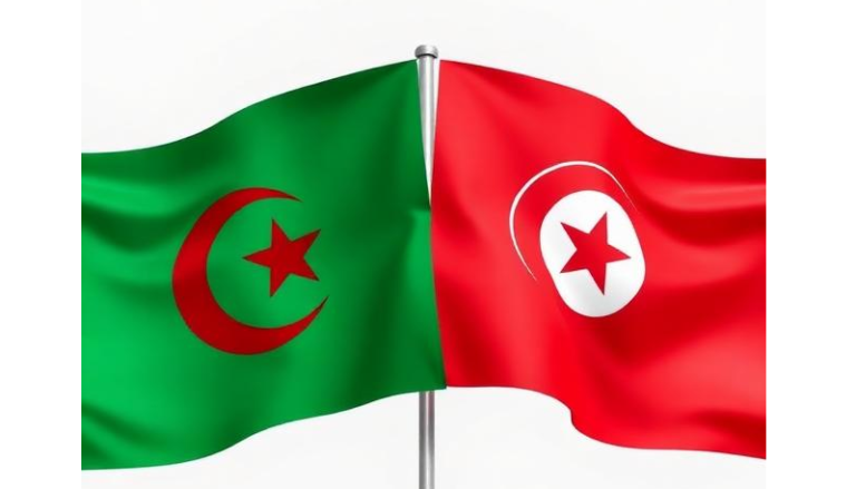 tunisia algeria flags