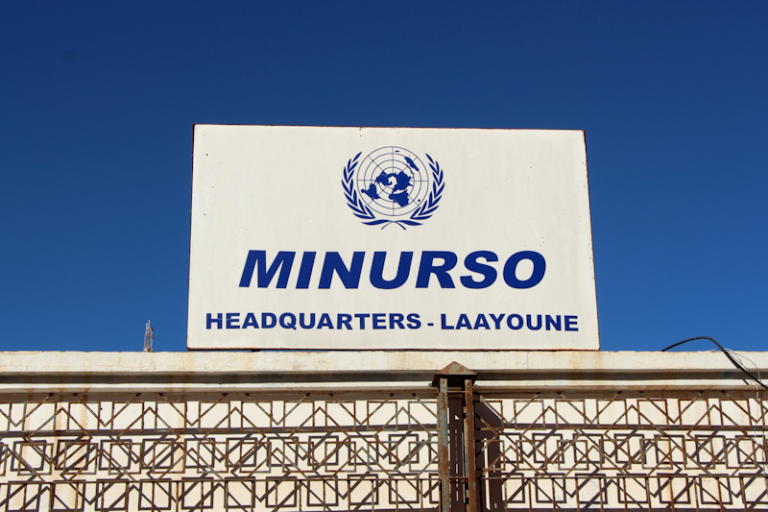 MINURSO siege laayoune