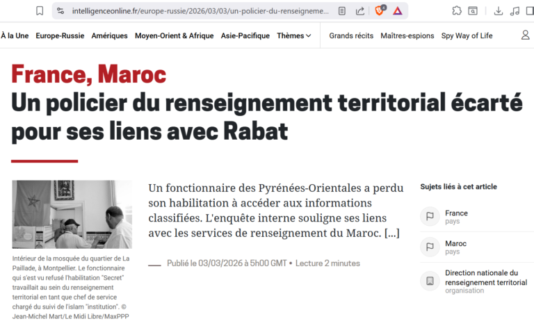 policier français DGED grand format