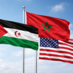 polisario maroc USA flags
