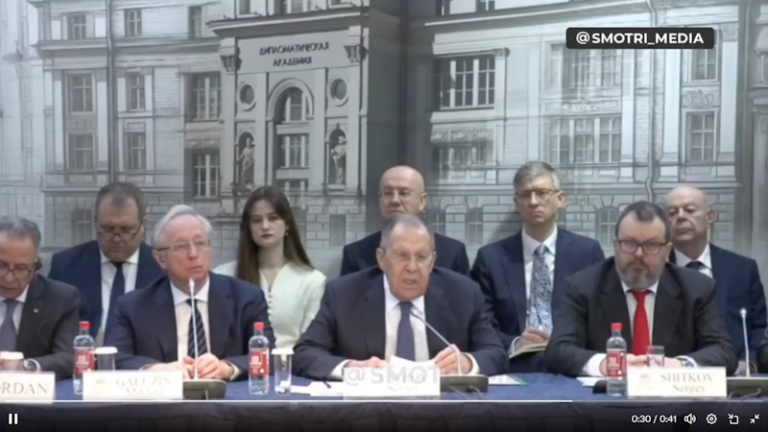 serguey lavrov réagit agression iran