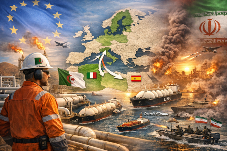 algérie gaz europe hormuz