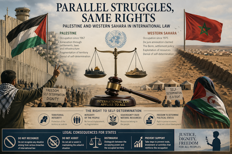 palestine sahara parallels