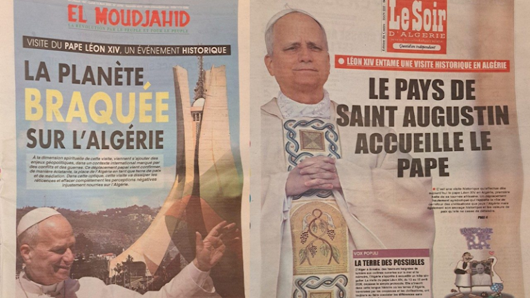 pape leon XIV en Algérie1