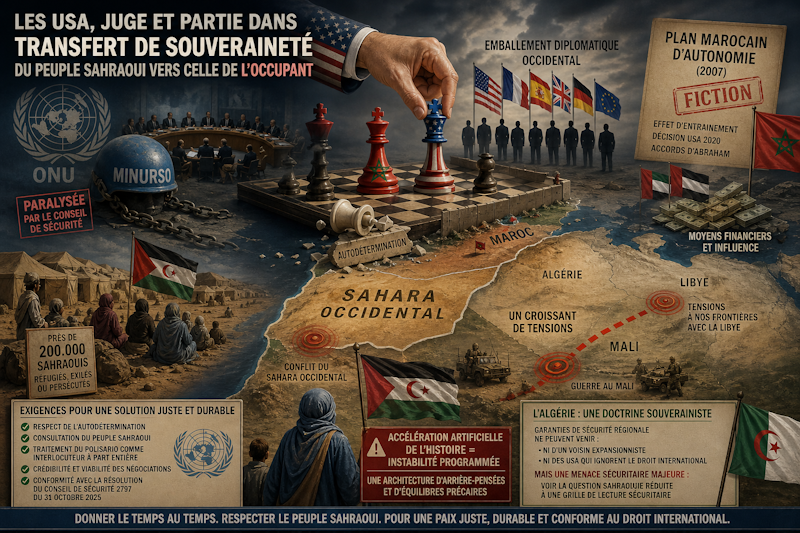 USA juge et partie