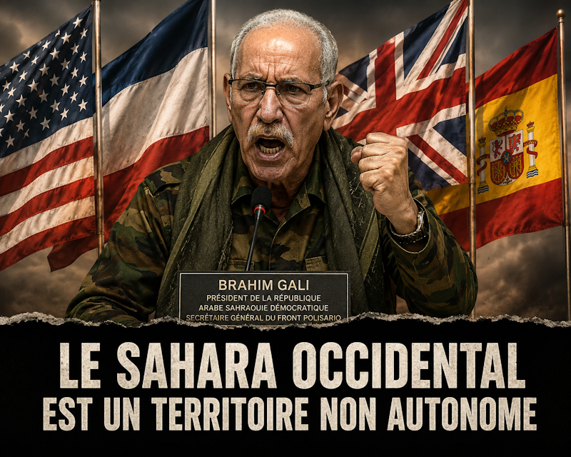 ghali en colere sahara TNA