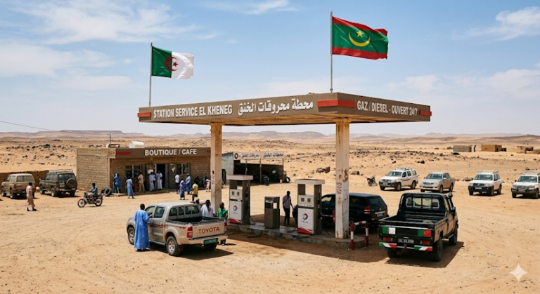 station service mauritanie